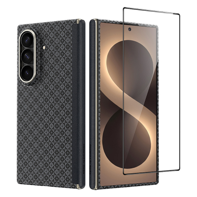 Galaxy Z Fold 8 Ultra Benks ArmorAir ArmorGrid Grand Combo Triple Accessory Set (Front & Back Kevlar Carbon Cover + Screen Protector) - 20