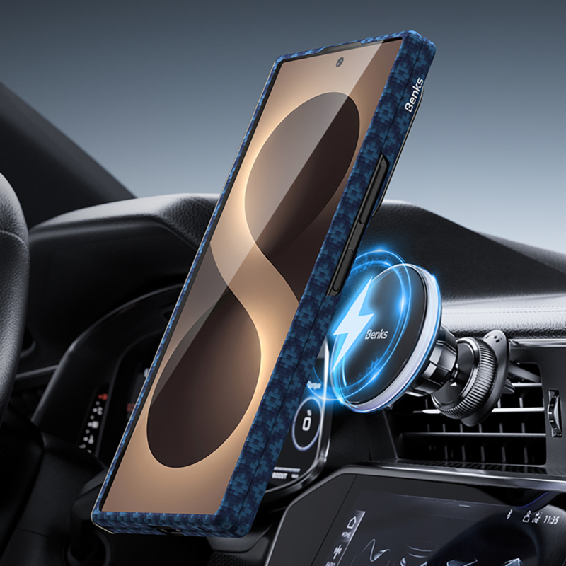 Galaxy Z Fold 8 Ultra Benks ArmorAir ArmorGrid Grand Combo Üçlü Aksesuar Seti (Ön Arka Kevlar Karbon Kapak + Ekran Koruyucu) - 12