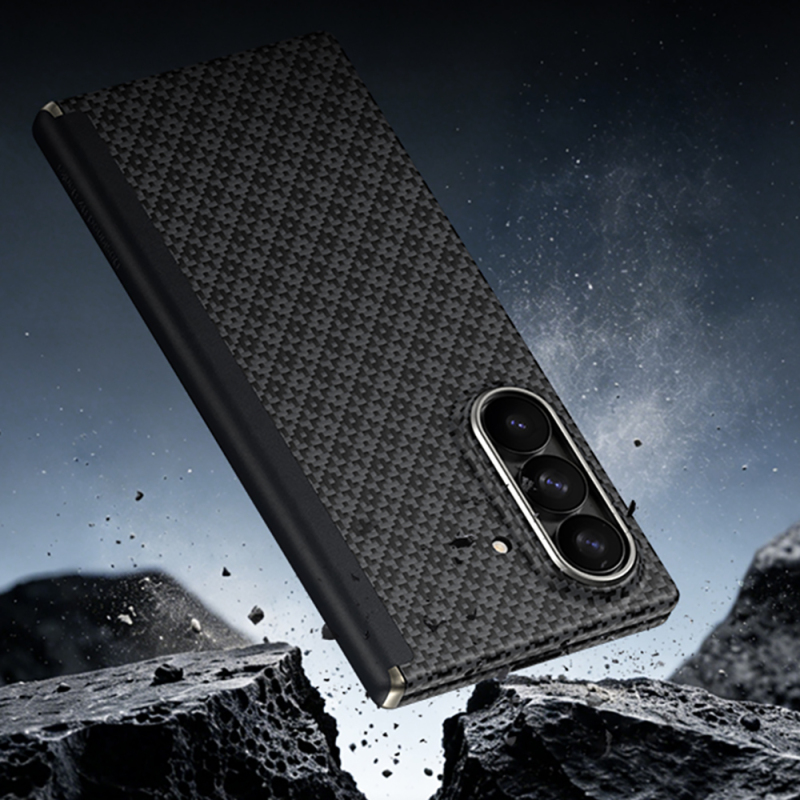 Galaxy Z Fold 8 Ultra Benks ArmorAir ArmorGrid Grand Combo Üçlü Aksesuar Seti (Ön Arka Kevlar Karbon Kapak + Ekran Koruyucu) - 25