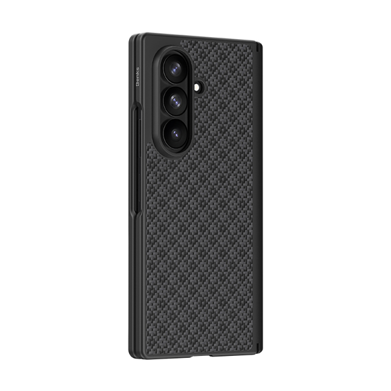 Galaxy Z Fold 8 Ultra Benks ArmorPro ArmorGrid Grand Combo Triple Accessory Set (Front & Back Kevlar Carbon Cover + Screen Protector) - 27