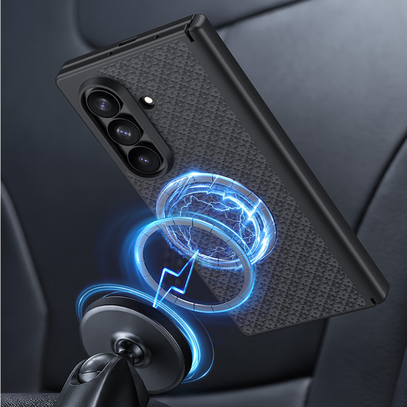 Galaxy Z Fold 8 Ultra Benks ArmorPro ArmorGrid Grand Combo Üçlü Aksesuar Seti (Ön Arka Kevlar Karbon Kapak + Ekran Koruyucu) - 4
