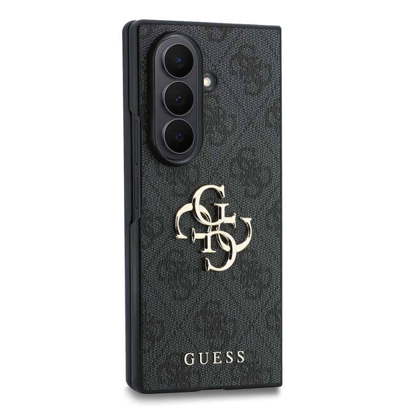 Galaxy Z Fold 8 Ultra Case Guess Original Licensed PU Leather 4G Design Logo Cover - 5