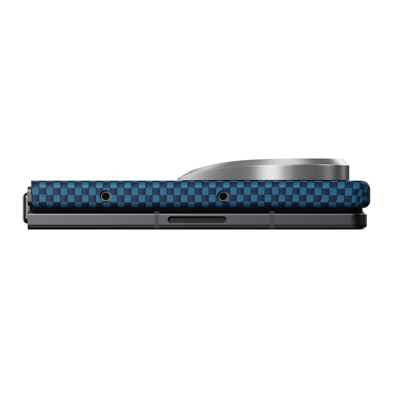 Galaxy Z Fold 8 Ultra Case M-safe Charging Feature Aramid Carbon Fiber Pitaka Tactile Woven Sunset-Moonrise Series Cover - 10