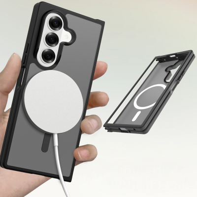 Galaxy Z Fold 8 Ultra Case with M-Safe Charging and Camera Protection - Zore Lunex Cover - 4