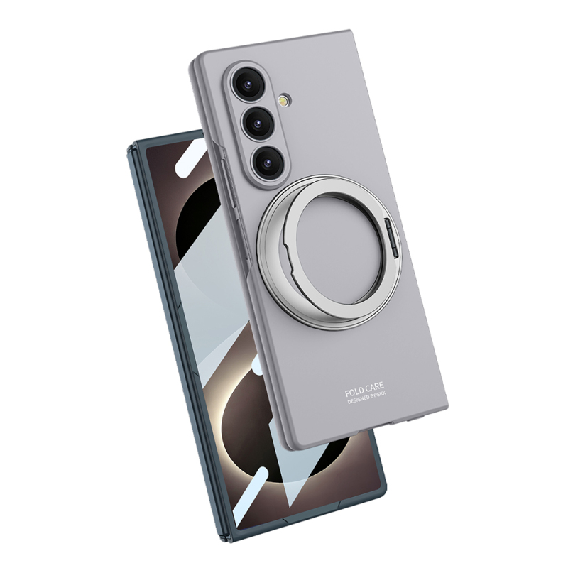 Galaxy Z Fold 8 Ultra Case with M-safe Charging Feature, Zore Ring Holder, and Camera Protection. - 8