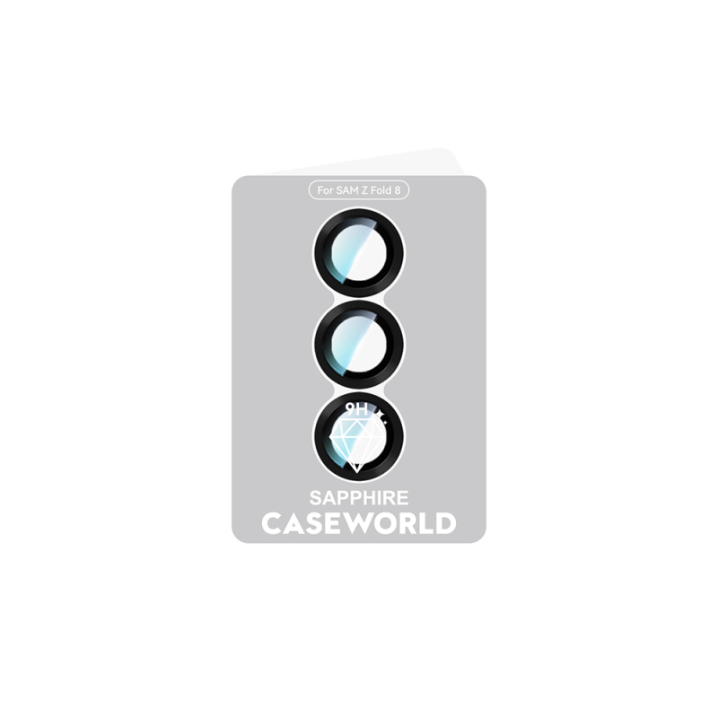 Galaxy Z Fold 8 Ultra CaseWorld Alloy Serisi Oleofobik Anti Reflective Kamera Lens Koruyucu - 3