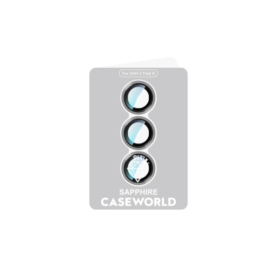 Galaxy Z Fold 8 Ultra CaseWorld Alloy Serisi Oleofobik Anti Reflective Kamera Lens Koruyucu - 1