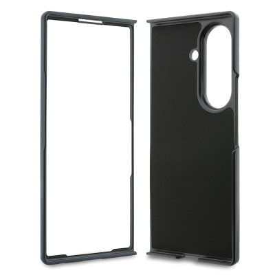 Galaxy Z Fold 8 Ultra Kılıf Guess Orjinal Lisanslı M-safe Şarj Özellikli PU Deri 4G Desenli Yazı Logolu Kapak - 20