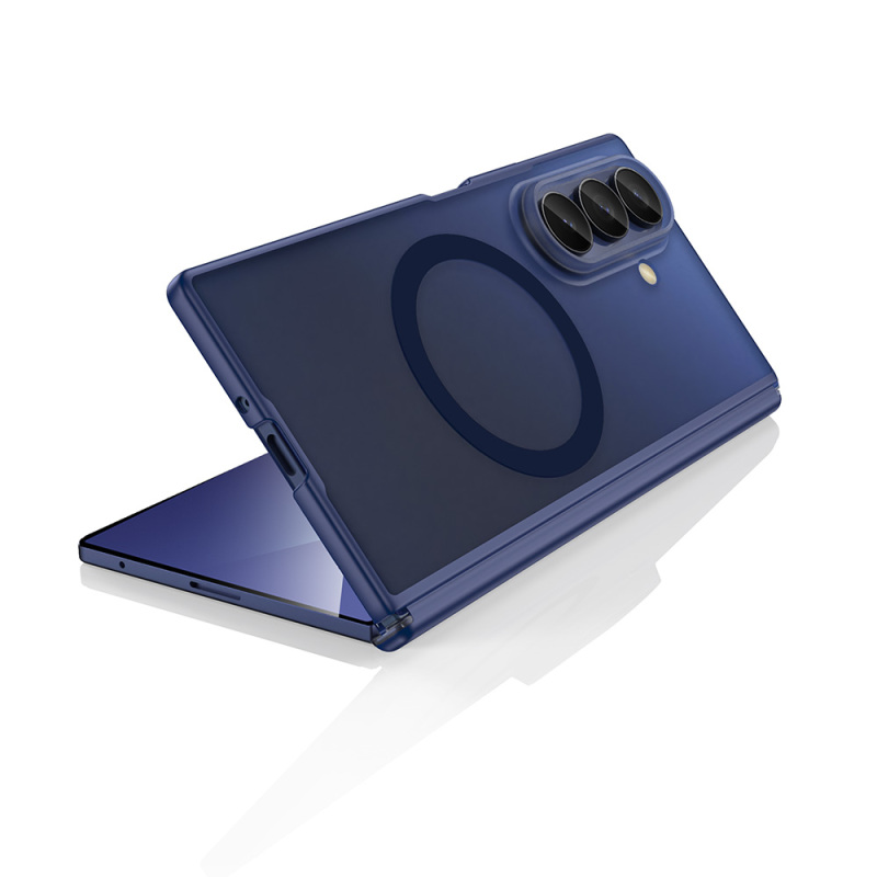 Galaxy Z Fold 8 Ultra Kılıf M-safe Şarj Özellikli Arkası Mat Sert PC Wlons Vena Kapak - 13