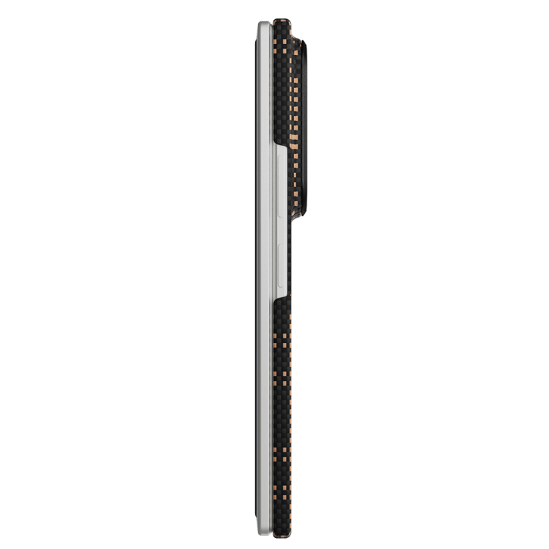 Galaxy Z Fold 8 Ultra Kılıf M-safe Şarj Özellikli Raptic Aramid SkinPro Serisi Karbon Kapak - 7