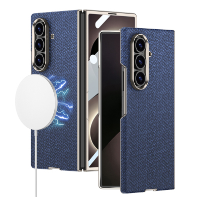 Galaxy Z Fold 8 Ultra Kılıf M-safe Şarj Özellikli Zore Kıpta KPT-11 Sert PC Kapak - 2