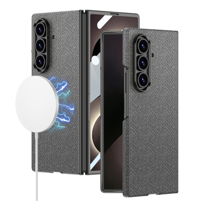 Galaxy Z Fold 8 Ultra Kılıf M-safe Şarj Özellikli Zore Kıpta KPT-11 Sert PC Kapak - 3