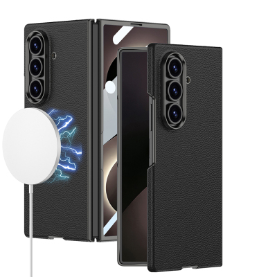 Galaxy Z Fold 8 Ultra Kılıf M-safe Şarj Özellikli Zore Kıpta KPT-12 Sert PC Kapak - 1
