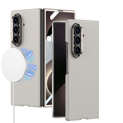 Galaxy Z Fold 8 Ultra Kılıf M-safe Şarj Özellikli Zore Kıpta KPT-12 Sert PC Kapak - 2