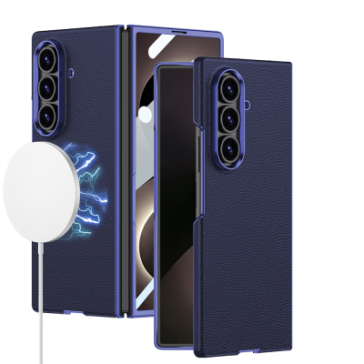 Galaxy Z Fold 8 Ultra Kılıf M-safe Şarj Özellikli Zore Kıpta KPT-12 Sert PC Kapak - 3