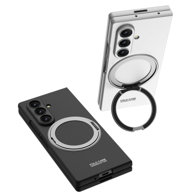 Galaxy Z Fold 8 Ultra Kılıf M-safe Şarj Özellikli Zore Kıpta Yüzüklü Kamera Korumalı Kapak - 5