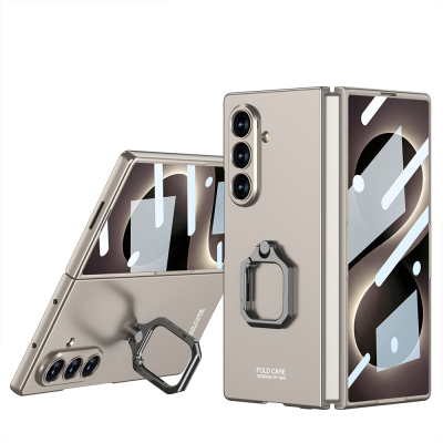 Galaxy Z Fold 8 Ultra Kılıf Zore Kıpta Flip Ring Kamera Korumalı Kapak - 5