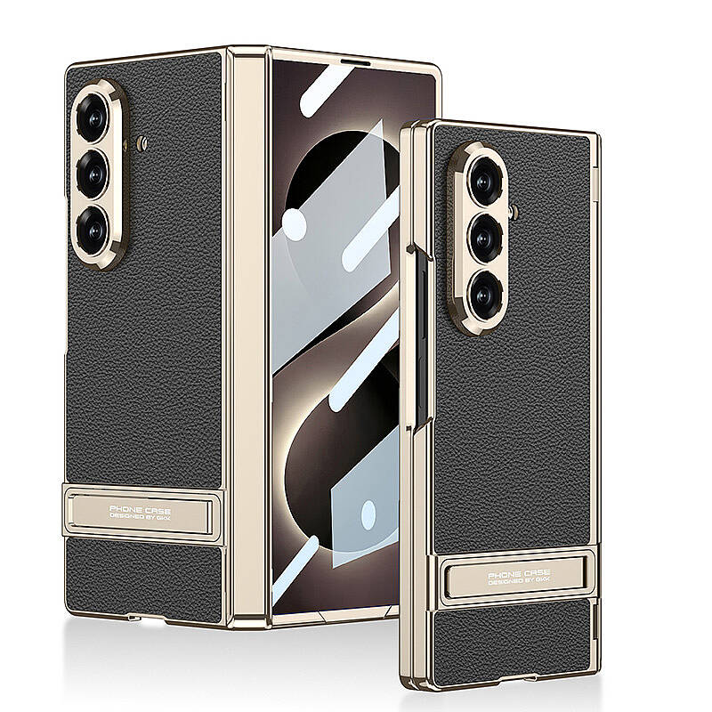 Galaxy Z Fold 8 Ultra Kılıf Zore Kıpta KPT-08 Standlı Kapak - 4