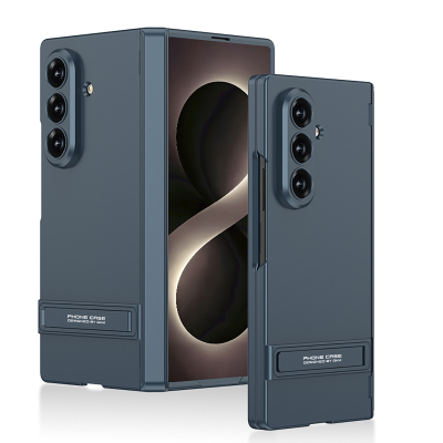 Galaxy Z Fold 8 Ultra Kılıf Zore Kıpta Standlı Kapak - 4