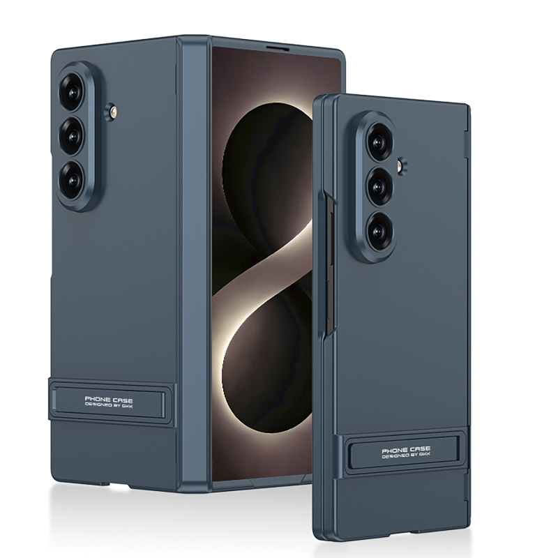 Galaxy Z Fold 8 Ultra Kılıf Zore Kıpta Standlı Kapak - 4