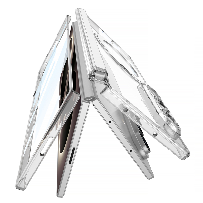 Galaxy Z Fold 8 Ultra M-safe Charging Enabled Zore Kıpta KPT-02 Stand Case - 2
