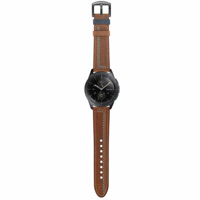Gear S2 (20mm) KRD-19 Leather Band - 9
