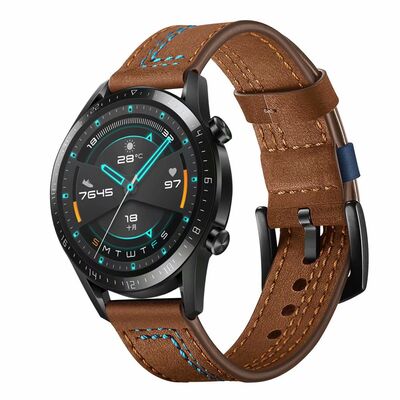 Gear S2 (20mm) KRD-19 Leather Band - 16