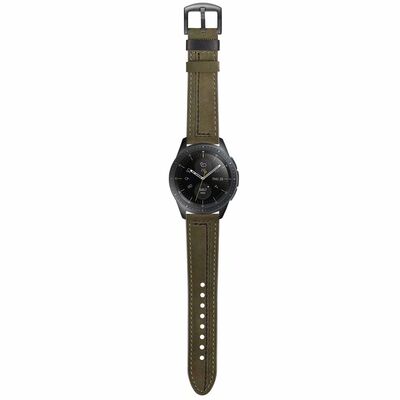 Gear S3 (22mm) KRD-19 Leather Band - 10