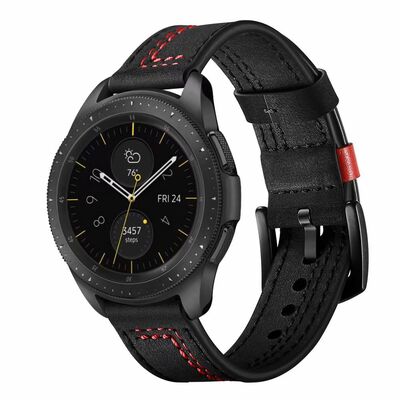 Gear S3 (22mm) KRD-19 Leather Band - 14