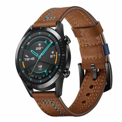 Gear S3 (22mm) KRD-19 Leather Band - 16
