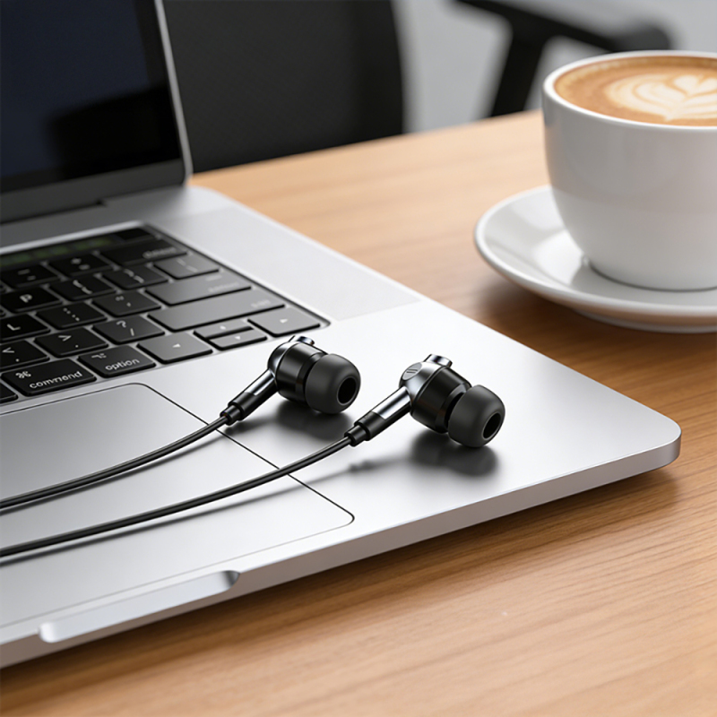 Go Des EP-317 Type-C Wired In-Ear Headphones - 2