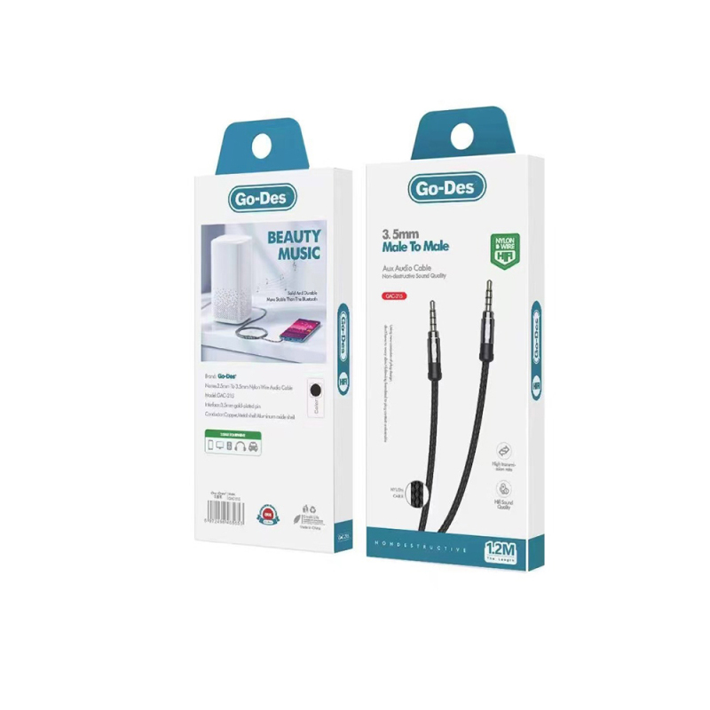 Go Des GAC-215 Aux Audio Kablo 3.5mm - 3