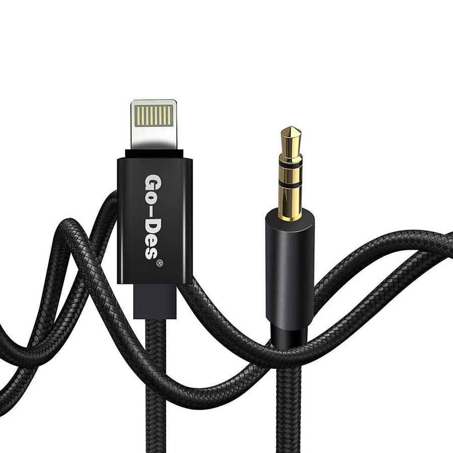 Go Des GAC-301 Lightning Aux Cable - 2