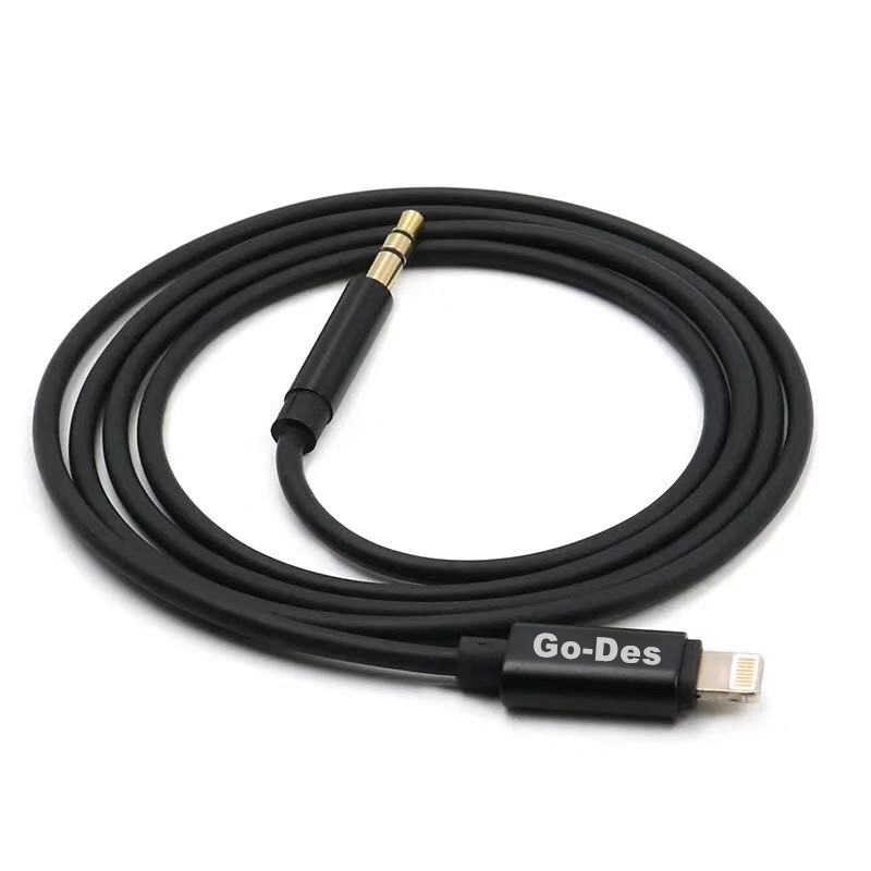 Go Des GAC-301 Lightning Aux Cable - 1