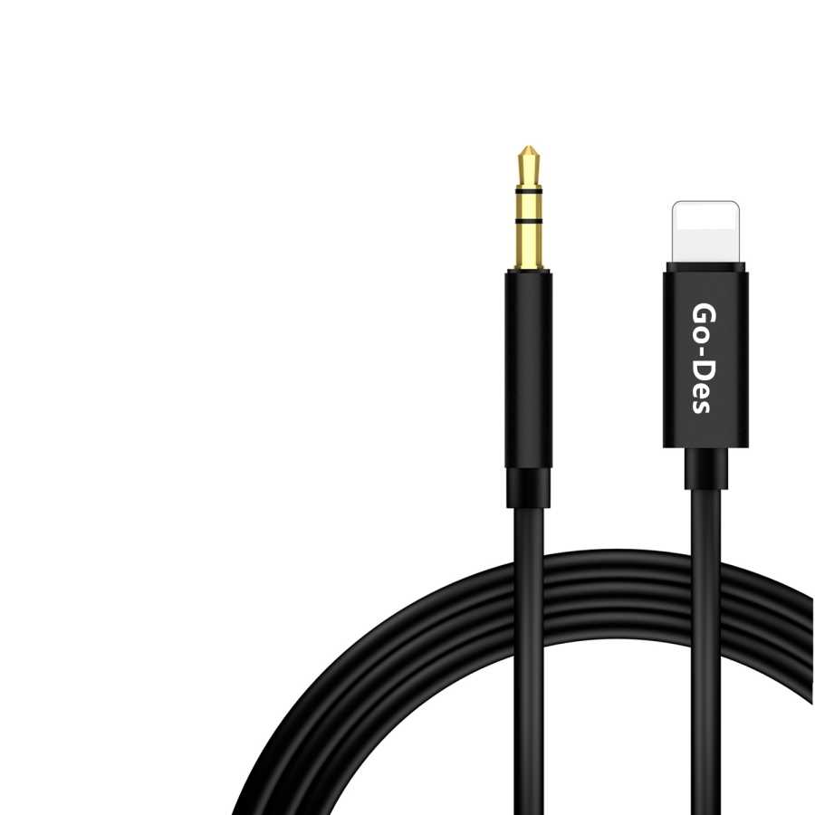 Go Des GAC-301 Lightning Aux Cable - 10