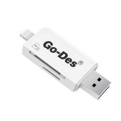 Go Des GD-DK102 Lightning Card Reader - 2