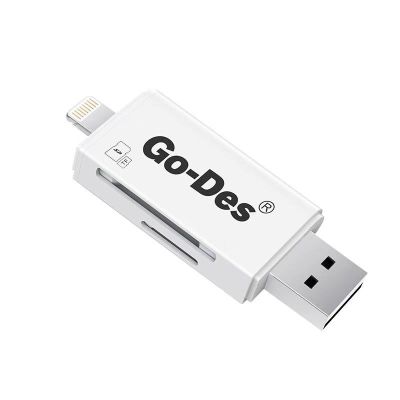 Go Des GD-DK102 Lightning Card Reader - 2