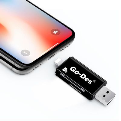 Go Des GD-DK102 Lightning Card Reader - 6