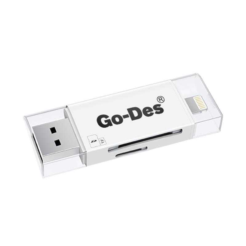 Go Des GD-DK102 Lightning Card Reader - 7
