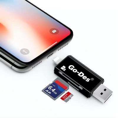 Go Des GD-DK102 Lightning Card Reader - 13