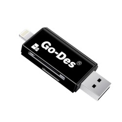 Go Des GD-DK102 Lightning Card Reader - 14