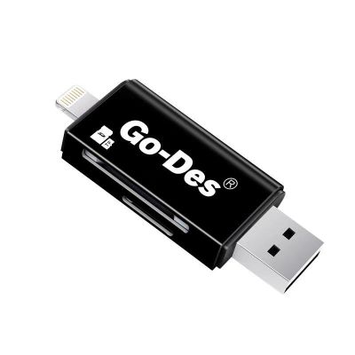 Go Des GD-DK102 Lightning Card Reader - 14