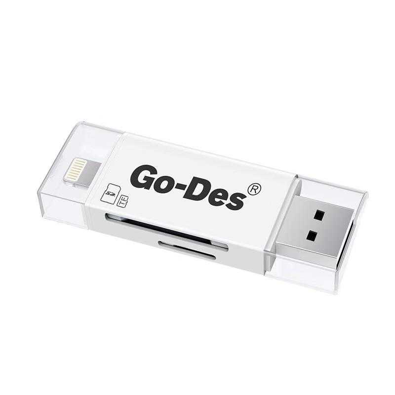 Go Des GD-DK102 Lightning Card Reader - 16