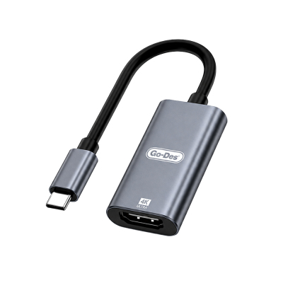 Go Des GD-6906 HDTV Type-C to HDMI 4K Ultra HD Ses ve Video Adaptörü 60hz - 1