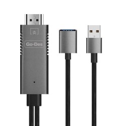 Go Des GD-8271 3 in 1 FHD Cable - 4