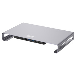Go Des GD-9126 Hub Destekli Laptop Standı Docking Station Stand - 6