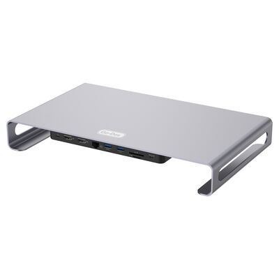 Go Des GD-9126 Hub Destekli Laptop Standı Docking Station Stand - 6