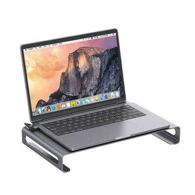 Go Des GD-9126 Hub With Laptop Docking Station Stand - 1
