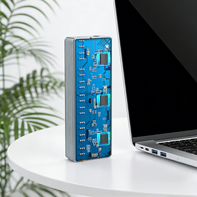 Go Des GD-9212 7 in 1 Çoklu Type-C ve USB Hub - 4