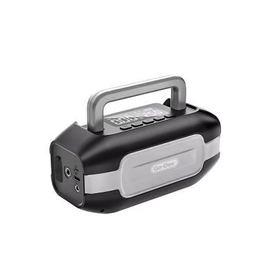 Go-Des GD-B636 LED Light Car Battery Emergency Booster Power Supply and Air Compressor 10000mAh - 1